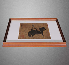 黑水书画装裱配框服务案例